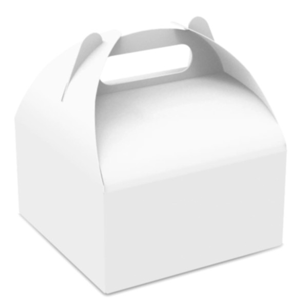 Коробка подарункова 115*115*65 мм, біла