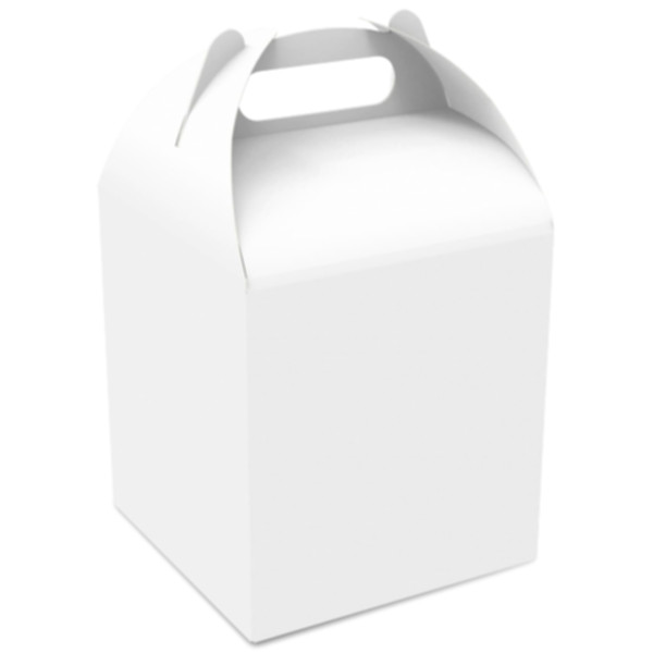 Коробка подарункова 120*120*160 мм, біла
