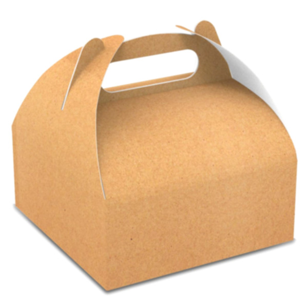 Коробка подарочная 160*160*70 мм, крафт