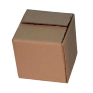 Гофроящик 170*170*170 мм, бурий. Photo 2