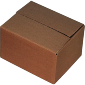 Гофроящик 275*220*160 мм, бурий. Photo 2