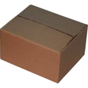 Гофроящик 340*280*185 мм, бурий. Photo 2