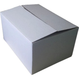 Гофроящик 400*300*210 мм, білий. Photo 2