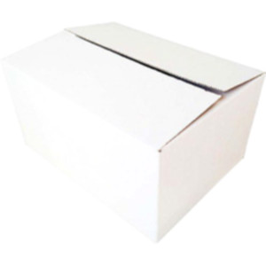 Гофроящик 510*375*255 мм, білий. Photo 2
