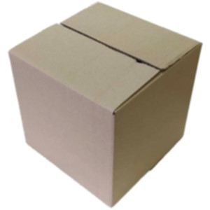 Гофроящик 150*150*150 мм, бурий. Photo 2