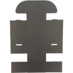 Коробка самозбірна 90*90*60 мм, чорна. Photo 3