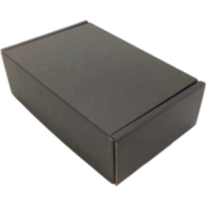 Коробка самозбірна 150*100*50 мм, чорна. Photo 2