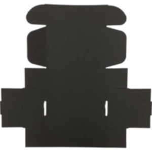 Коробка самозбірна 150*100*50 мм, чорна. Photo 3