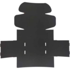 Коробка самозбірна 190*150*100 мм, чорна. Photo 3