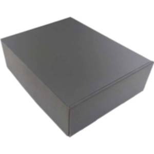 Коробка самозбірна 300*240*90 мм, чорна. Photo 2