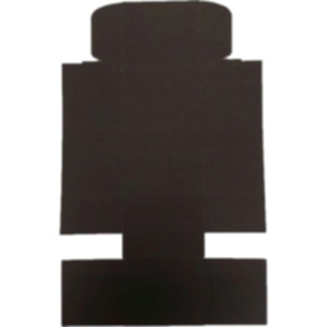 Коробка самозбірна 114*95*100 мм, чорна. Photo 3