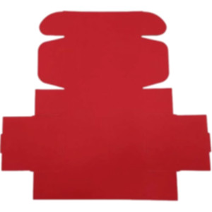 Коробка самозбірна 150*100*50 мм, червона. Photo 3