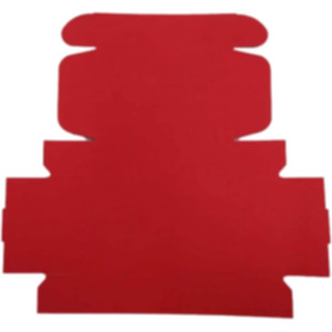 Коробка самозбірна 175*115*45 мм, червона. Photo 3