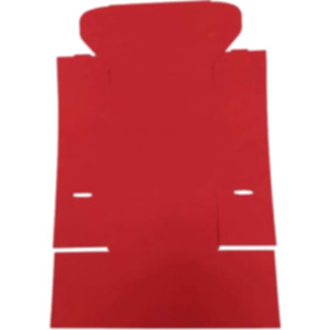 Коробка самозбірна 160*85*110 мм, червона. Photo 3