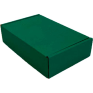 Коробка самозбірна 175*115*45 мм, зелена. Photo 2
