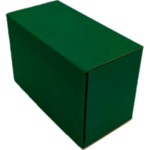 Коробка самозбірна 160*85*110 мм, зелена. Photo 2