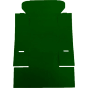 Коробка самозбірна 160*85*110 мм, зелена. Photo 3