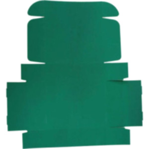 Коробка самозбірна 300*240*90 мм, зелена. Photo 3