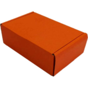 Коробка самозбірна 175*115*45 мм, помаранчева. Photo 2