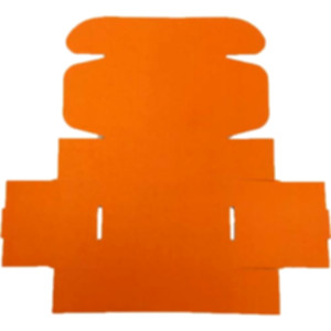 Коробка самозбірна 175*115*45 мм, помаранчева. Photo 3