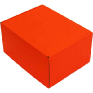 Коробка самозбірна 190*150*100 мм, помаранчева. Photo 2
