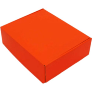 Коробка самозбірна 300*240*90 мм, помаранчева. Photo 2