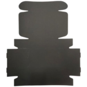 Коробка самозбірна 220*200*70 мм, чорна. Photo 3