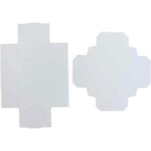 Коробка подарочная 90*90*50 мм, белая. Photo 3 Коробка подарочная 90*90*50 мм, белая. Photo 3