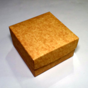 Коробка подарочная 90*90*50 мм, крафт. Photo 2 Коробка подарочная 90*90*50 мм, крафт. Photo 2