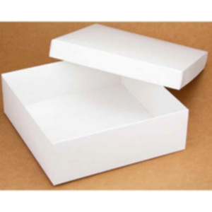 Коробка подарочная 180*180*60 мм, белая. Photo 2 Коробка подарочная 180*180*60 мм, белая. Photo 2