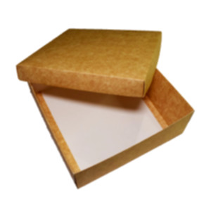 Коробка подарочная 180*180*60 мм, крафт. Photo 3 Коробка подарочная 180*180*60 мм, крафт. Photo 3