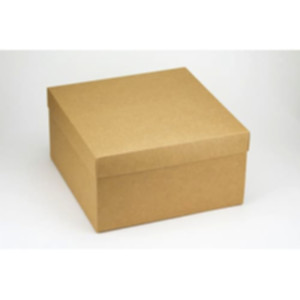 Коробка подарочная 280*280*150 мм, крафт. Photo 2 Коробка подарочная 280*280*150 мм, крафт. Photo 2