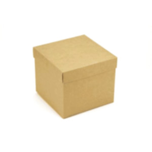 Коробка подарочная 150*150*130 мм, крафт. Photo 2