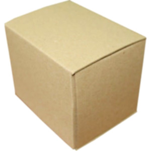 Коробка самозбірна 114*95*100 мм, бура. Photo 2