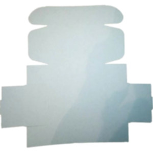 Коробка самозбірна 150*100*50 мм, біла. Photo 3