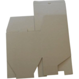 Коробка самозбірна 235*200*180 мм, бура. Photo 3