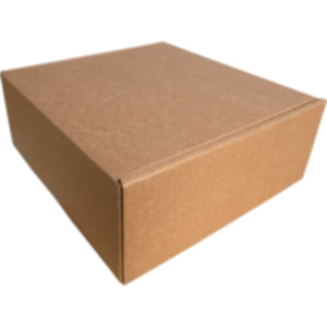 Коробка самозбірна 250*250*100 мм, бура. Photo 2