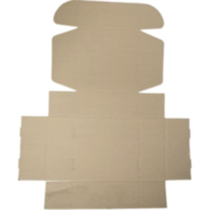 Коробка самозбірна 250*250*100 мм, бура. Photo 3