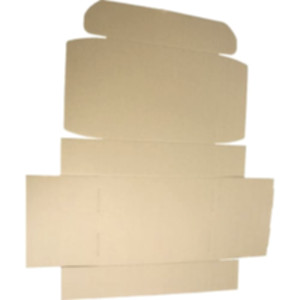 Коробка самозбірна 300*240*90 мм, бура. Photo 3