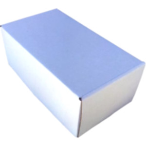 Коробка самозбірна 210*120*80 мм, біла. Photo 2