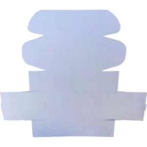 Коробка самозбірна 210*120*80 мм, біла. Photo 3