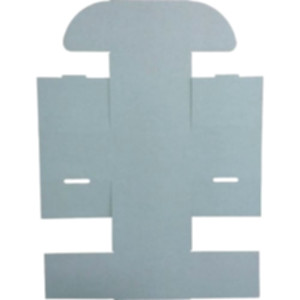 Коробка самозбірна 90*90*60 мм, біла. Photo 3