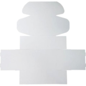 Коробка самосборная 190*150*100 мм, белая. Photo 3