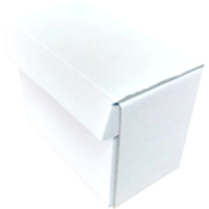 Коробка самосборная 100*60*80 мм, белая. Photo 2