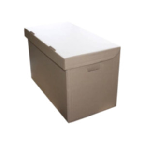 Коробка самосборная 535*295*345 мм, бурая. Photo 2
