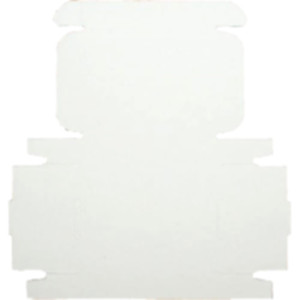 Коробка самосборная 100*80*20 мм, белая. Photo 3