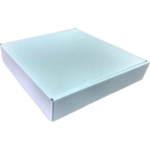 Коробка самозбірна 260*260*50 мм, біла. Photo 2 Коробка самозбірна 260*260*50 мм, біла. Photo 2