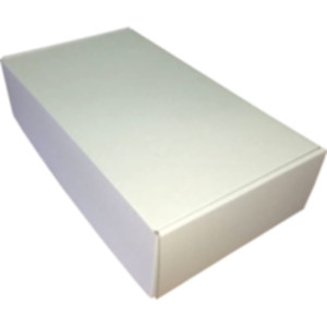 Коробка самосборная 370*210*90 мм, белая. Photo 2