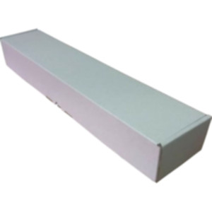 Коробка самозбірна 450*90*60 мм, біла. Photo 2