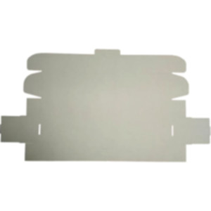 Коробка самозбірна 450*90*60 мм, біла. Photo 3